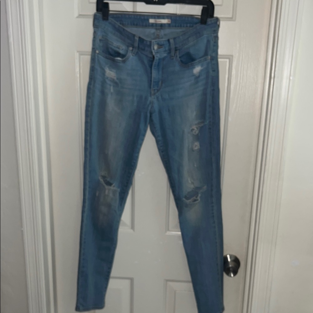 Levi’s 711 Skinny Distressed Women's Jeans